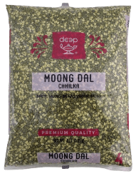 Deep Moong Dal Chhilka - Split Mung Beans (With Skin) - 4 lbs Moong Dal Chhilka Deep - Sale Cosmic
