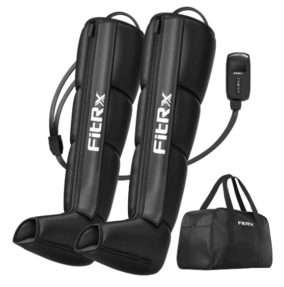 FitRx Air Compression Leg Massager Recovery System for Muscle Recovery and Improved Circulation foot massager - Sale Cosmic