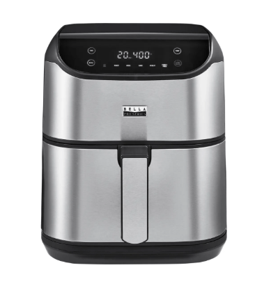 bella PRO - 6 - qt. Touchscreen Air Fryer - Stainless Steel Model: 90238 Air Fryer - Sale Cosmic