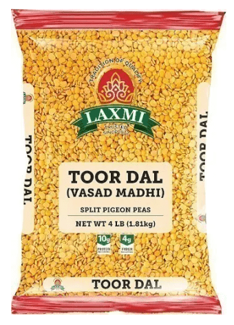 Laxmi Toor Dal - Plain Vasad Madhi - 4 lbs Toor Dal Laxmi - Sale Cosmic