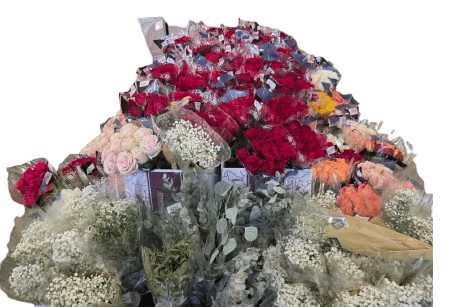 Fresh Red Rose bouquet Free Delivery Flower COSMIC - Sale Cosmic