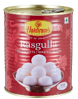 HALDIRAMS RASGULLA 2.2LB CAN Sweets Sale Cosmic - Sale Cosmic
